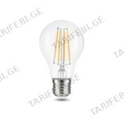 ლედ ნათურა Filament A60 E27 12W 2700К