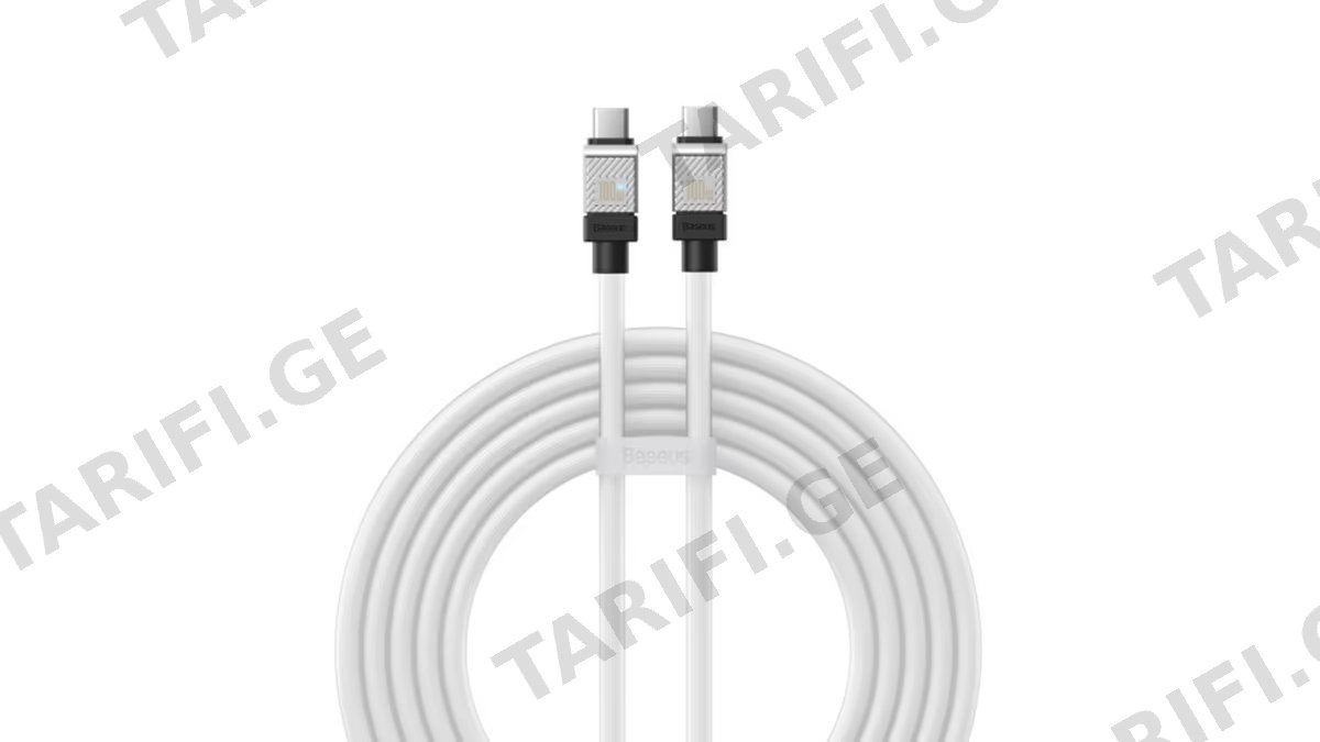 Baseus CoolPlay Series Fast Charging Cable Type-C to Type-C 100W 1m CAKW000202