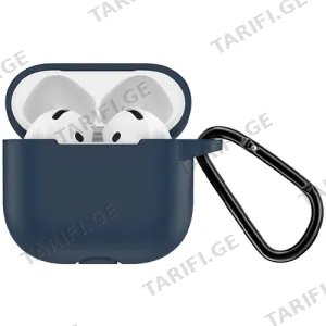 Green Lion Berlin Series Silicone Case for AirPods 4 Black - GNBRLARPD4BL