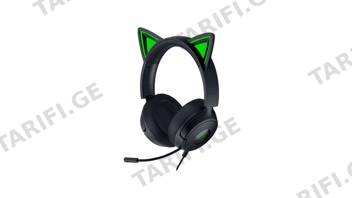 Razer Gaming Headset Kraken Kitty V3 X RZ04-05350200-R3M1 black