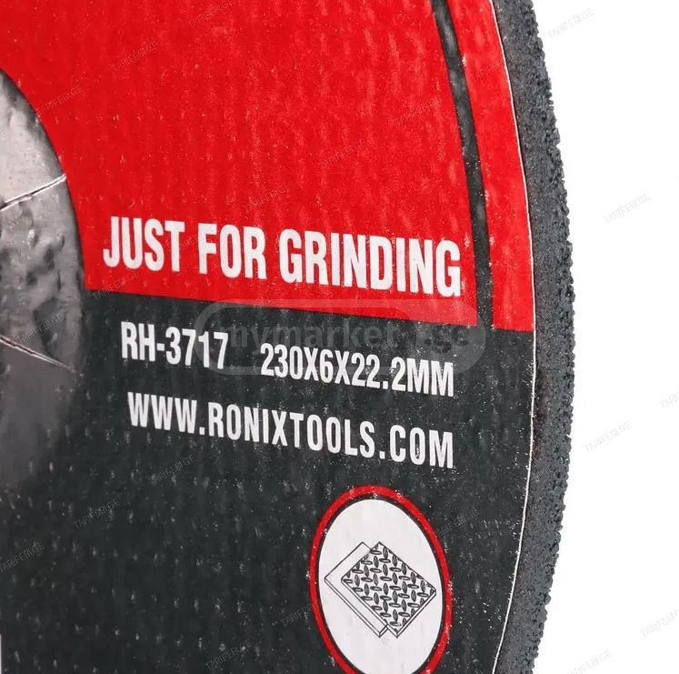 ფოლადის სახეხი დისკი Ronix RH-3717, 230*6.0 მმ