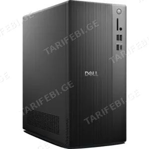 Dell Tower Desktop ECT1250 I5-14400 16GB 1TB RTX 4060 360W Black (ECT1250_RPLS-R_009N_UBU)