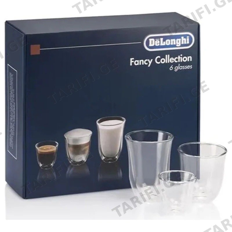 ყავის ჭიქების ნაკრები DELONGHI DLSC302