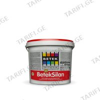 (15ლ) ფასადის საღებავი სილიკონიანი BETEK BETEKSILAN