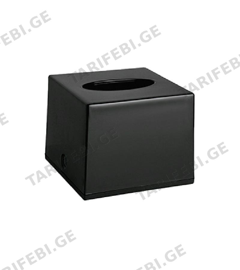 ქაღალდის ჩასაწყობი მაგიდის შავი Table Paper Box YG-B054