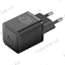 VENTION FEPB0-EU 1-Port USB-C GaN Charger (20W) EU-Plug Black