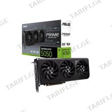 Asus Prime RTX 5050 8 GB Oc ვიდეობარათი