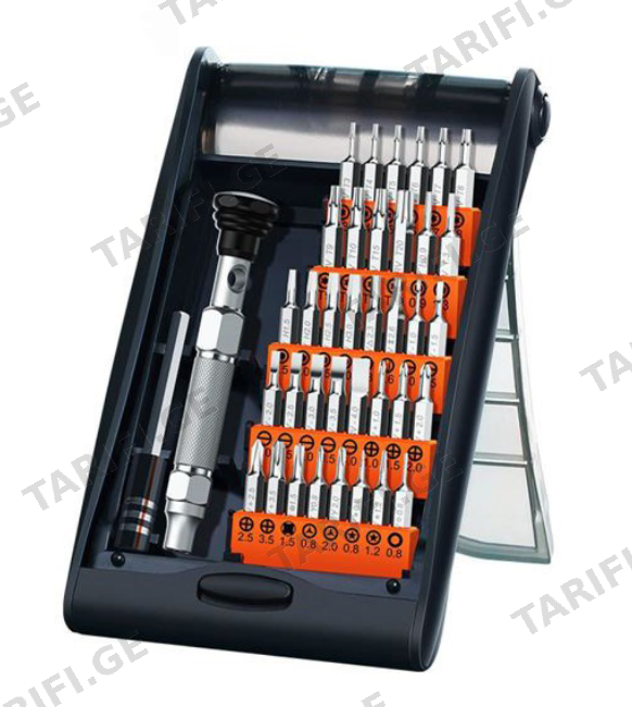 ხელსაწყოების ნაკრები UGREEN CM372 (80459) 38-in-1 Aluminum Alloy Screwdriver Set Black
