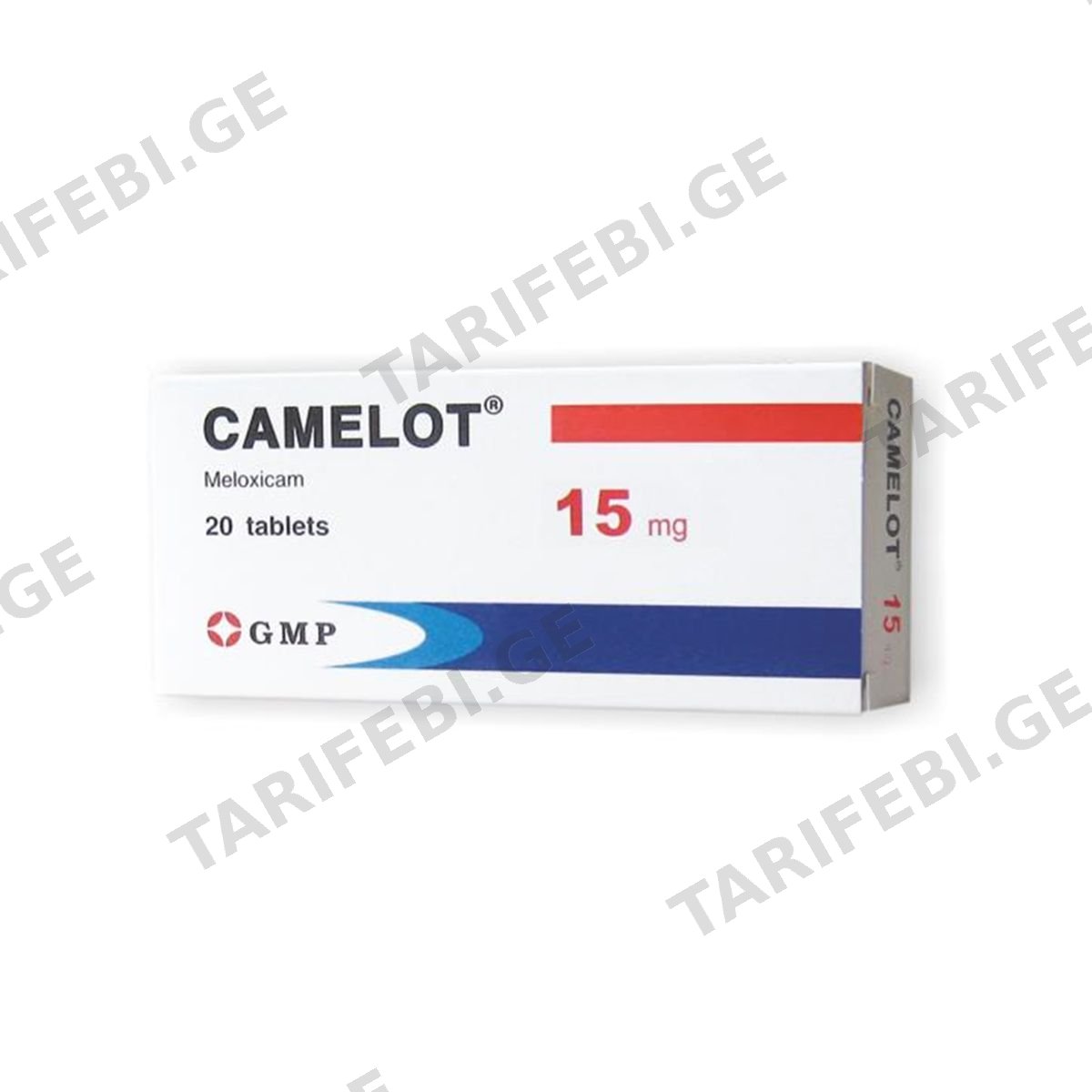 კამელოტი - Camelot 15მგ 20 ტაბლეტი