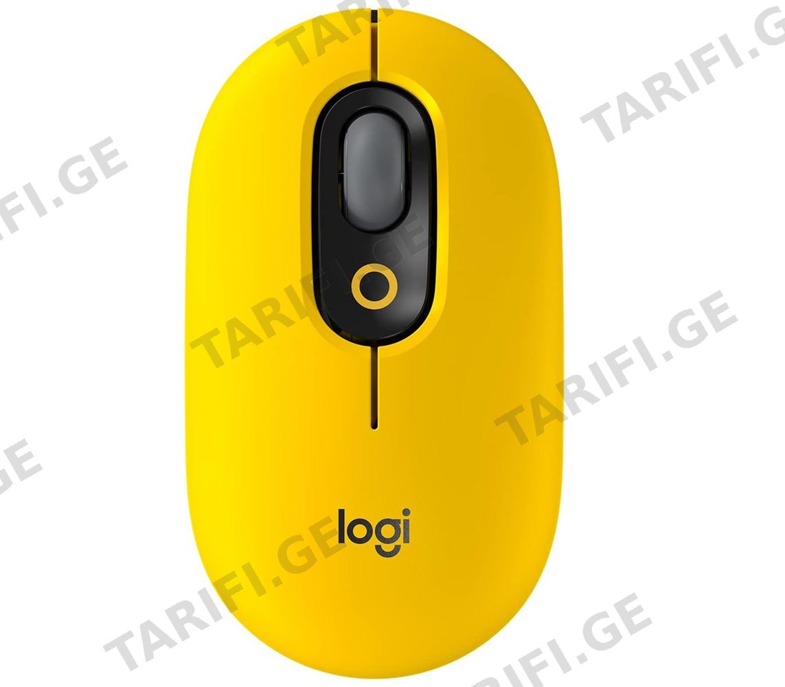 მაუსი Logitech POP Bluetooth Mouse BLAST-YELLOW L910-006546