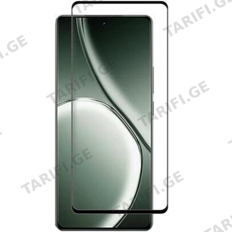 ეკრანის დამცავი GLASS PRO + REALME GT 6 FULL GLUE BLACK