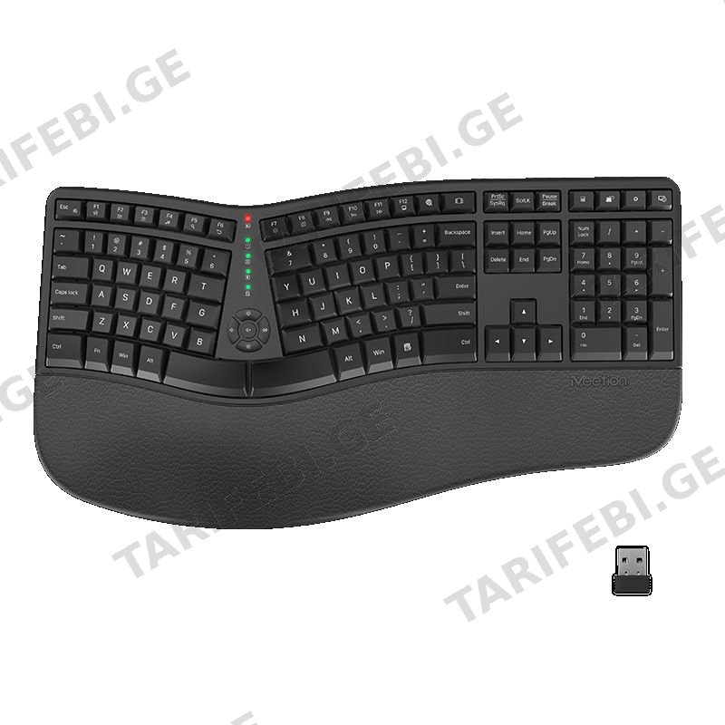 კლავიატურა MeeTion DirectorW 2.4G Wireless Rechargeable KB