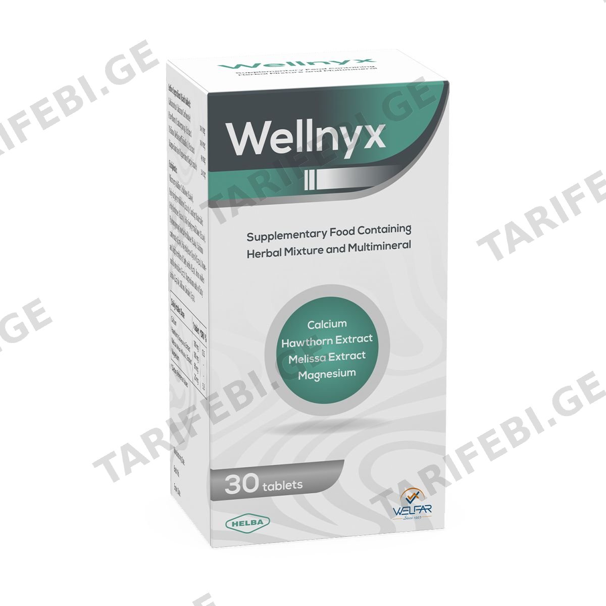 ველნიქსი - Velnix 30 ტაბლეტი
