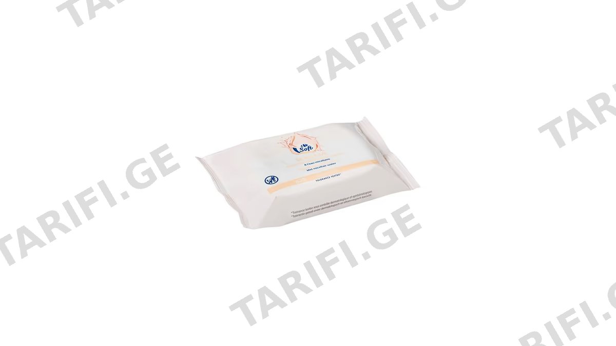 CRF SOFT მაკიაჟის მოსაშორებელი სველი ხელსახოცი