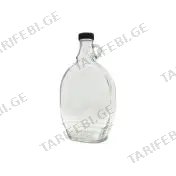 ბოთლი თავსახურით 500მლ Flat Syrup