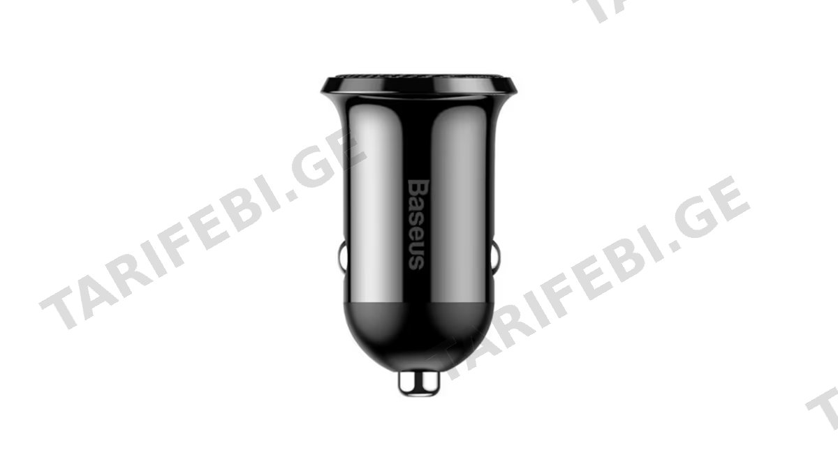 Baseus Grain Pro Car Charger Dual USB 4.8A CCALLP-01