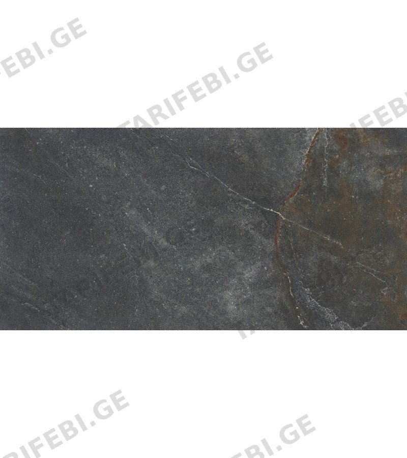 კერამოგრანიტი ROCKSLATE BLACK 60X120 LA PLATERA S.A.