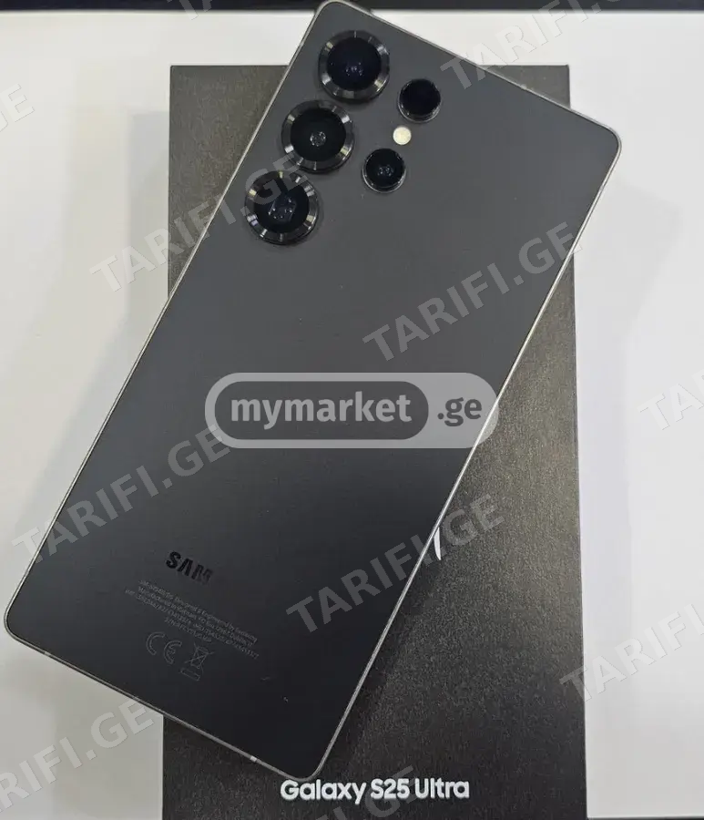 SAMSUNG S25 ULTRA 8/256gb ახალი