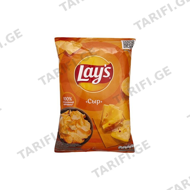 Lays ჩიფსი ყველი 140 გრ 1ც