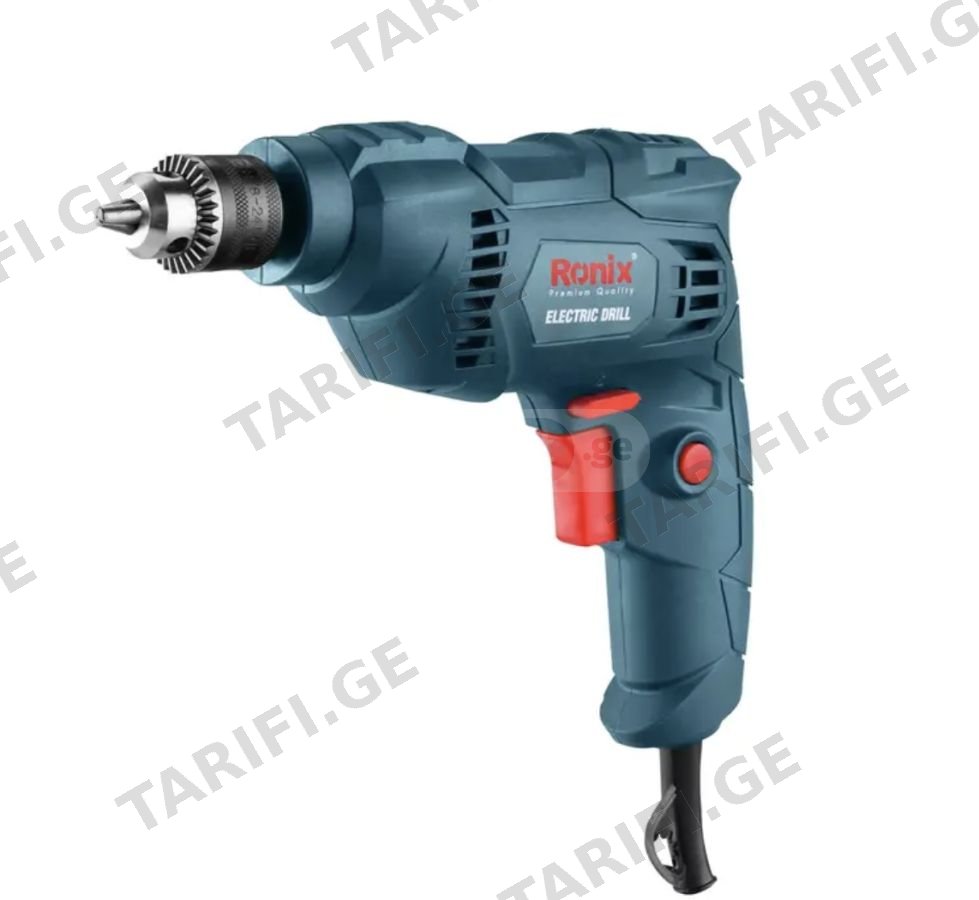 ელექტრო ბურღი-სახრახნისი Ronix-2107A 400w