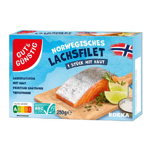 Norwegian salmon fillet /G&G/ 250 gr