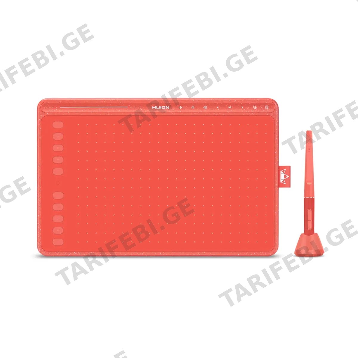 სახატავი პლანშეტი HUION - HS611 Graphics Drawing Tablet RED