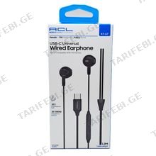 ACL K1-67 USB-C WIRED EARPHONE ყურსასმენი