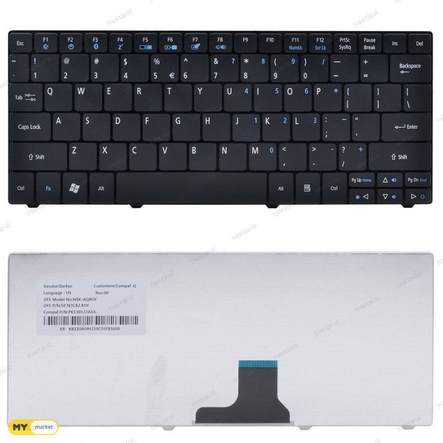 ACER Acer One 751 ZA3 752 753 722 721 1410 keyboard