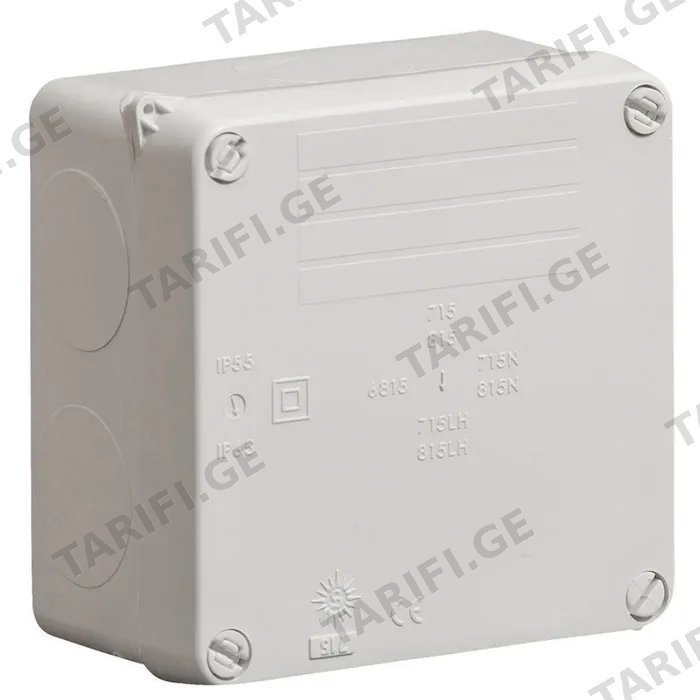 გამანაწილებელი კოლოფი 110×110 Junction Box IP 65