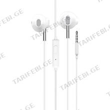 HOCO M57 Sky sound universal earphones with mic White
