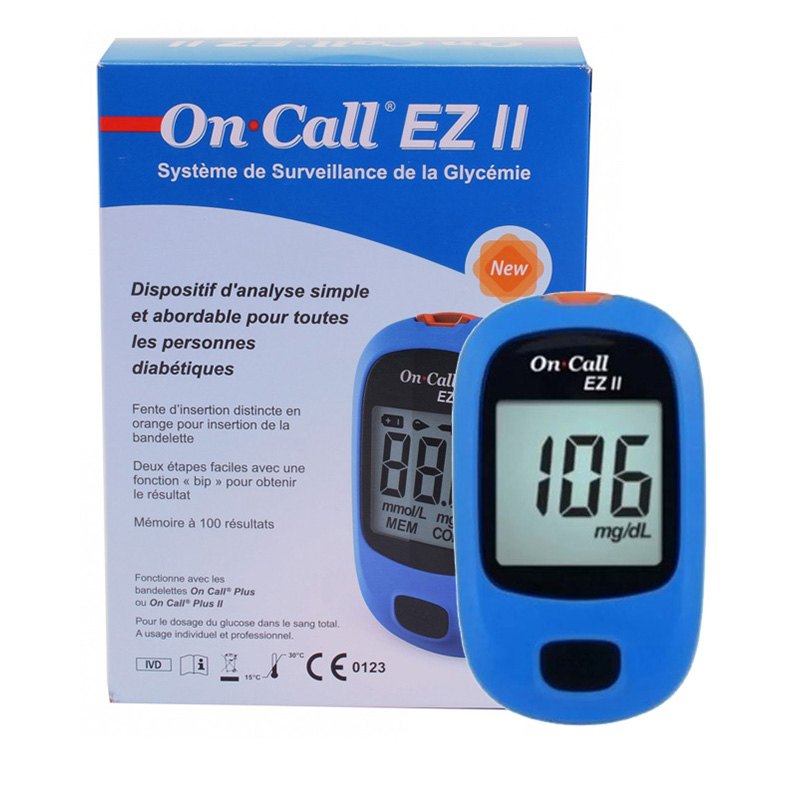 გლუკომეტრი On Call Ez II აპარატი