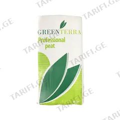 ტორფი მჟავე Greenterra ph 3.5/4.5 მდე 250 ლ