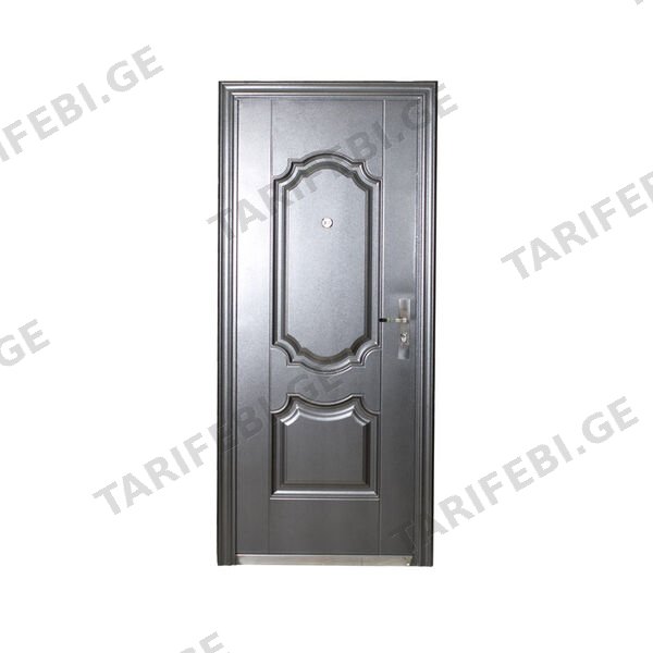 ლითონის კარი Y-76-A (C16) 2200X960X50 მმ მარჯვენა გაღებით