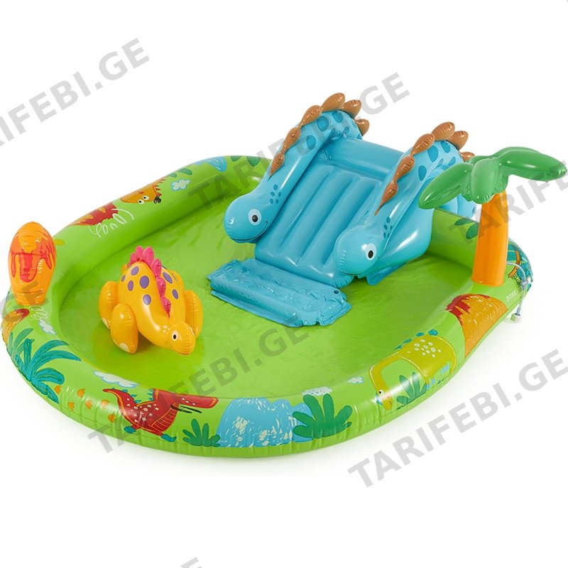გასაბერი აუზი-ცენტრი INTEX 57166 DINO DINOSAUR (144 L, 191 X 152 X 58 CM)