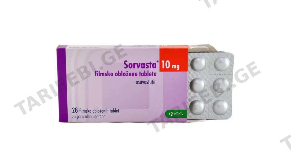 სორვასტა ტაბ.10მგ.N28