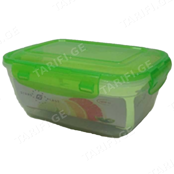 პლასტმასის კონტეინერი STARPLAST 394084 (ჰერმეტული, 1.4 L)
