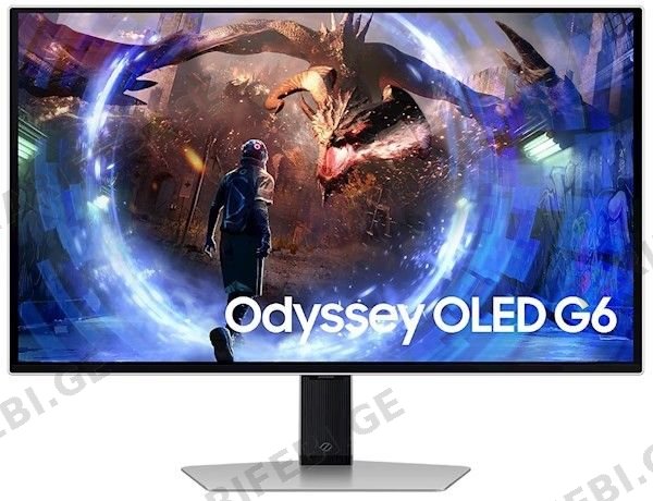 მონიტორი Samsung Odyssey G6 LS27DG600SIXCI OLED 27 Inch