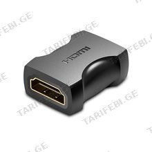 VENTION AIRB0 HDMI Female to Female Coupler Adapter Black