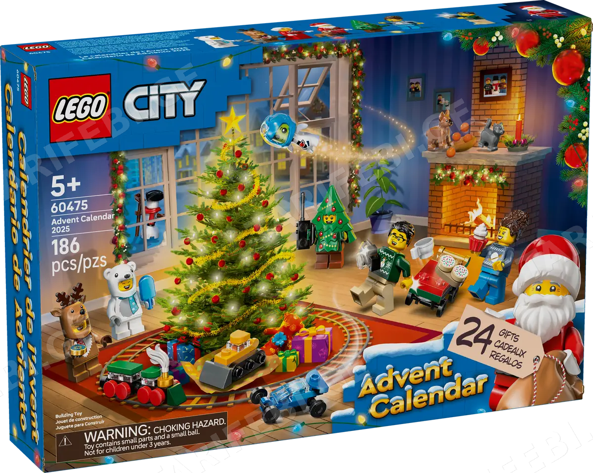 ლეგო LEGO CITY 60475 ADVENT CALENDAR 2025