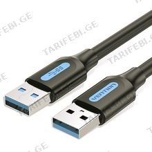 VENTION CONBF USB 3.0 A Male to A Male Cable 1M Black PVC Type