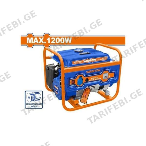გენერატორი ბენზინის ძრავზე 1.2 KW (WGEAA02) WADFOW