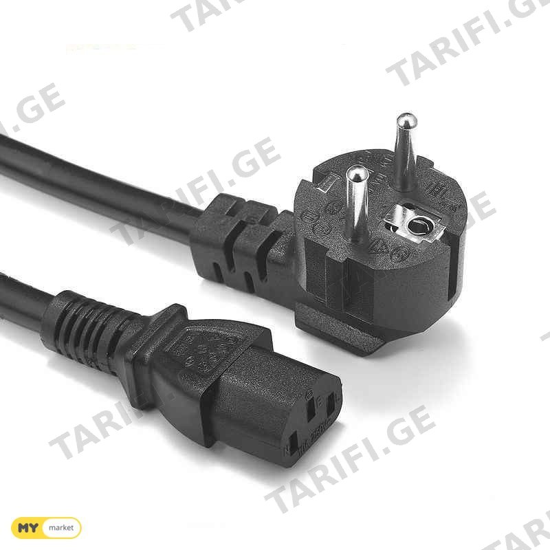 Euro IEC PC 16A 240v PSU Power Cable Kettle 1,5metr