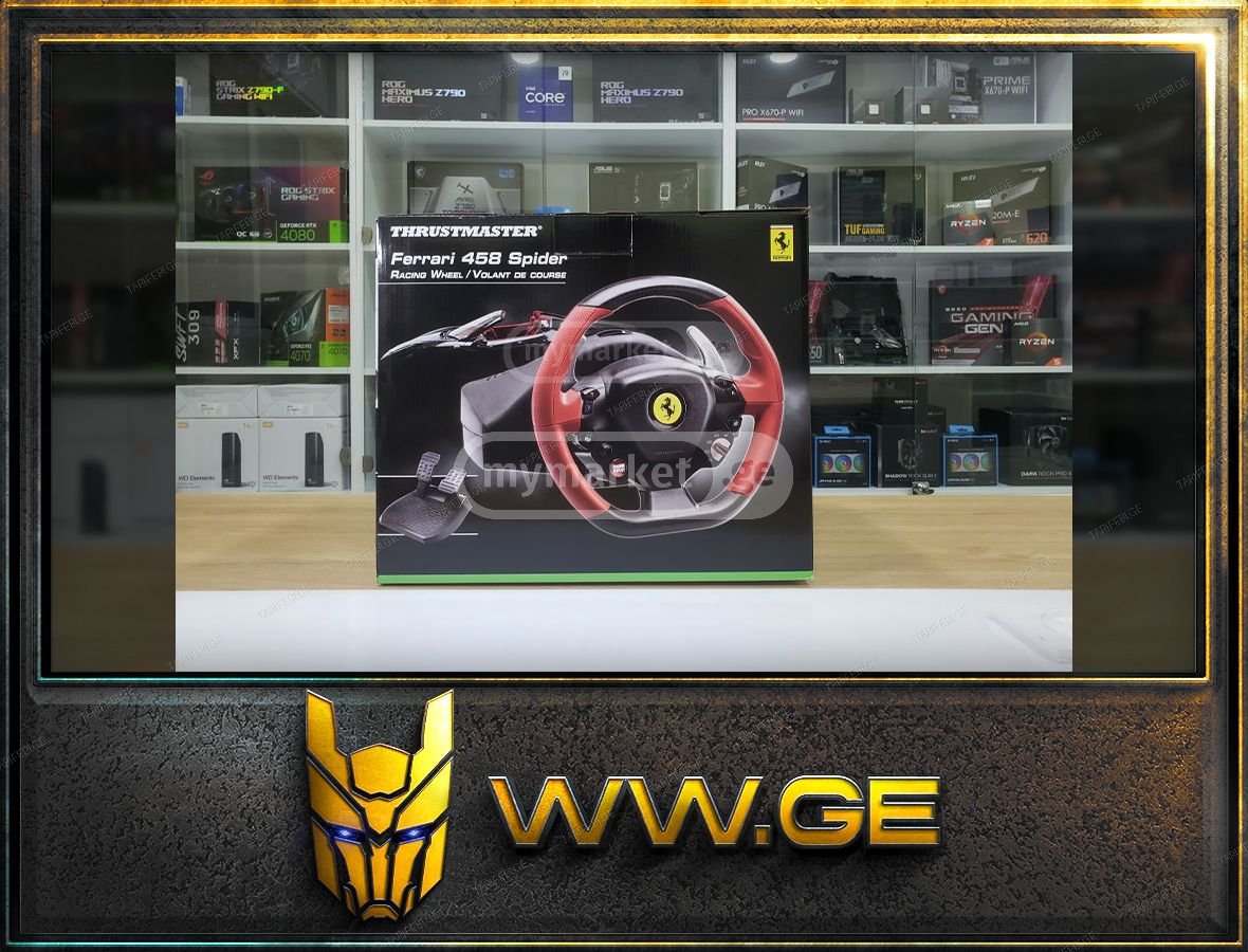 ✅Thrustmaster Ferrari 458 Spider Racing Wheel✅Ferrari Racing