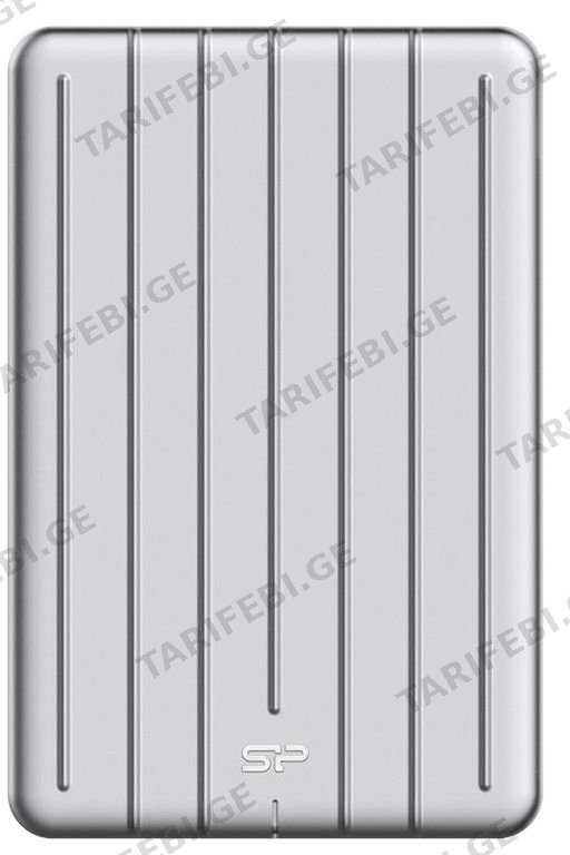 SSD მეხსიერება Silicon Power SP256GBPSDB75SCS PSD/Bolt B75/256GB/Silver/USB