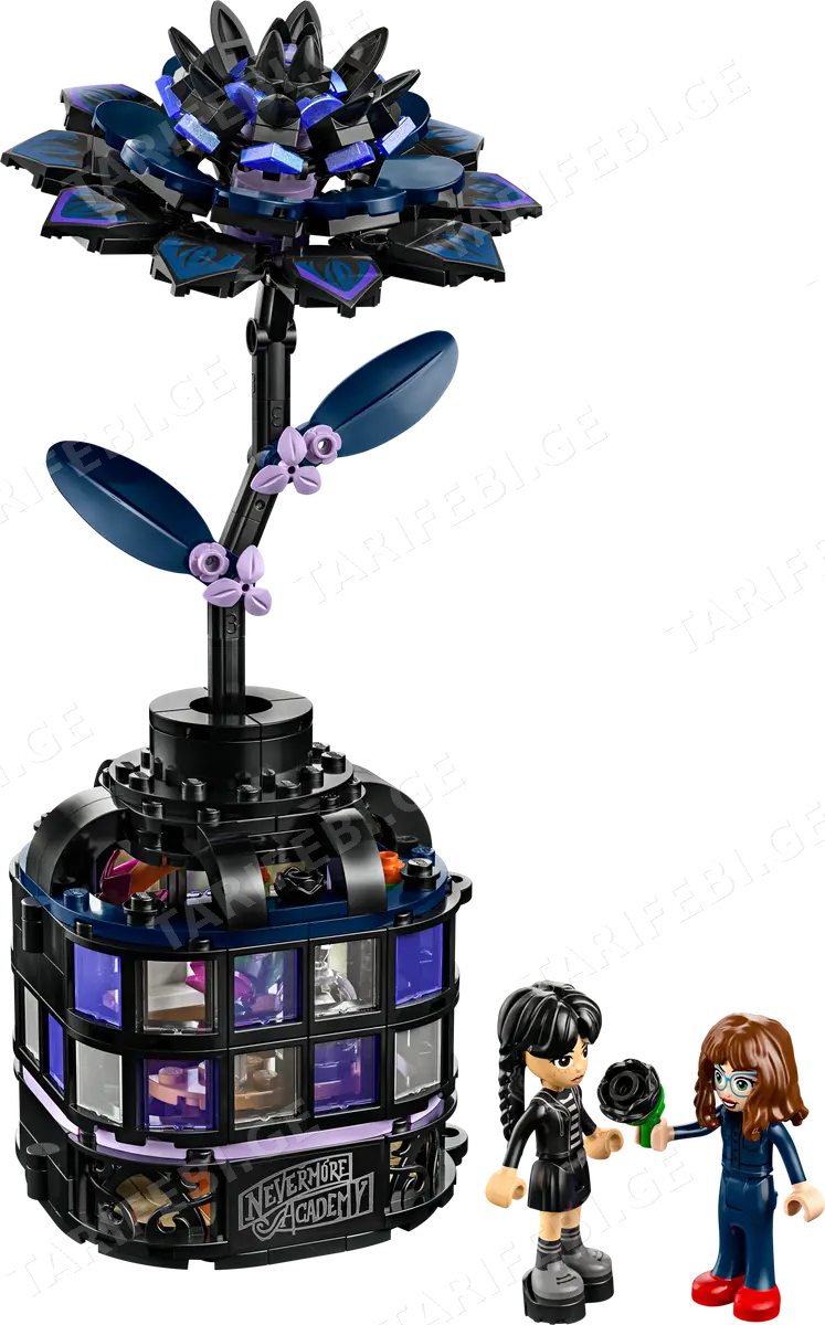 ლეგო Constructor Wednesday Black Dahlia Flower
