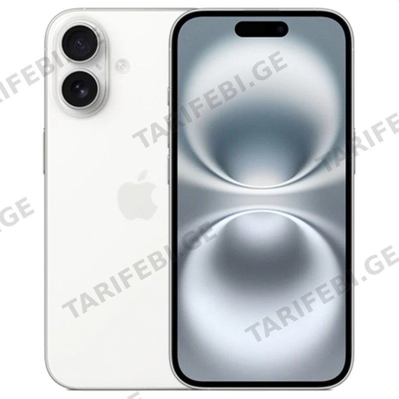 მობილური ტელეფონი APPLE IPHONE 16 128GB WHITE