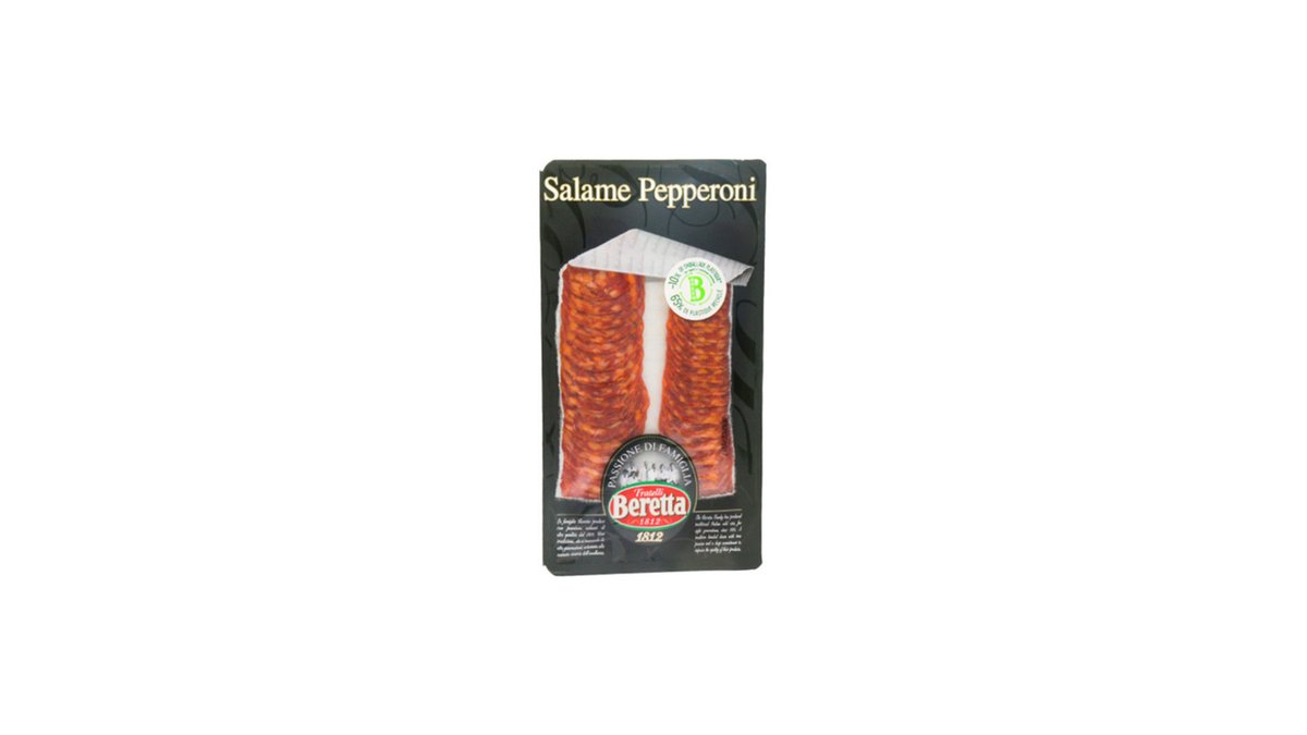 BERETTA დაჭრილი სალიამი პეპერონი-80გრ/8007660597903