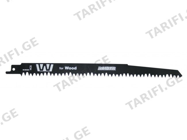 პირი ბეწვახერხის RD-WS1531L 225x19x0.9mm (1.4mm) ხე. 2 ც