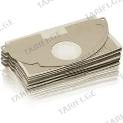 ტომარა მტვერსასრუტისთვის KARCHER 6.904-322 5 ც