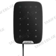 ჰიბრიდული სენსორული კლავიატურა Ajax Keypad Fibra black